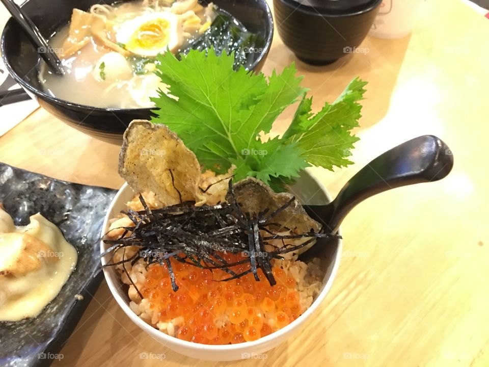 Japanese food 