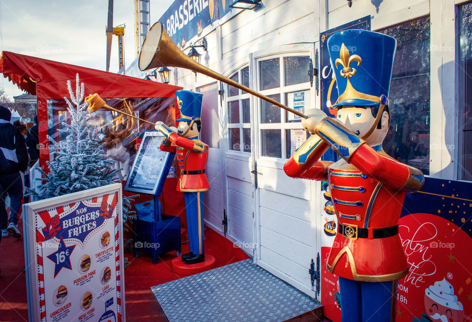 Brasserie decoration