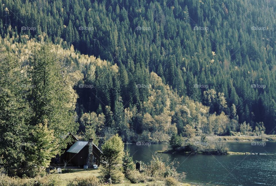 little house on the lake