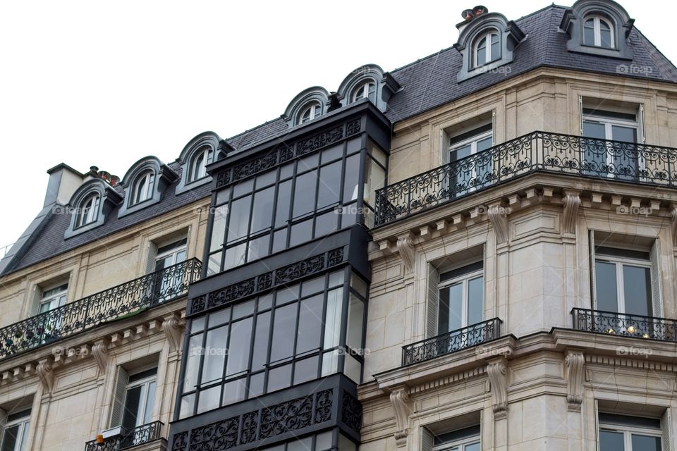 facade of an building