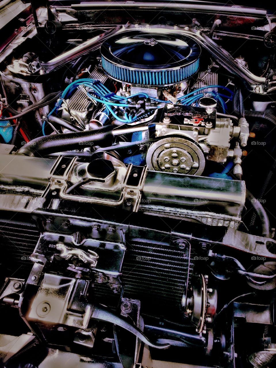 custom car engine