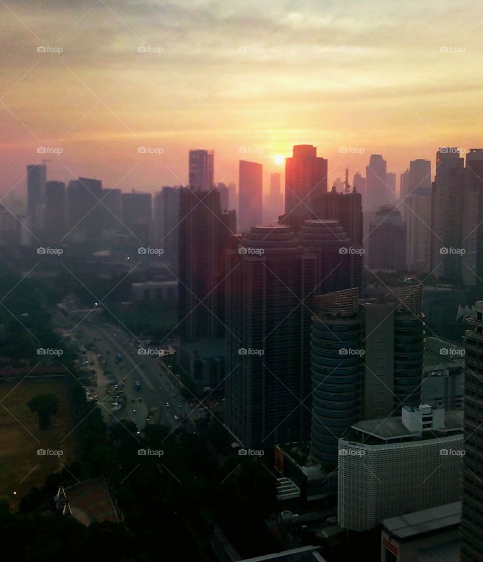 Jakarta this morning