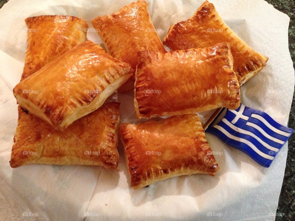 Greek food - tiropita