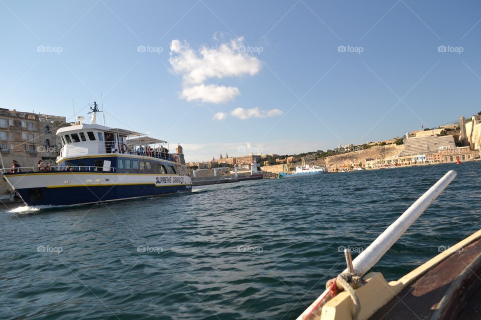 Boat trip in Malta