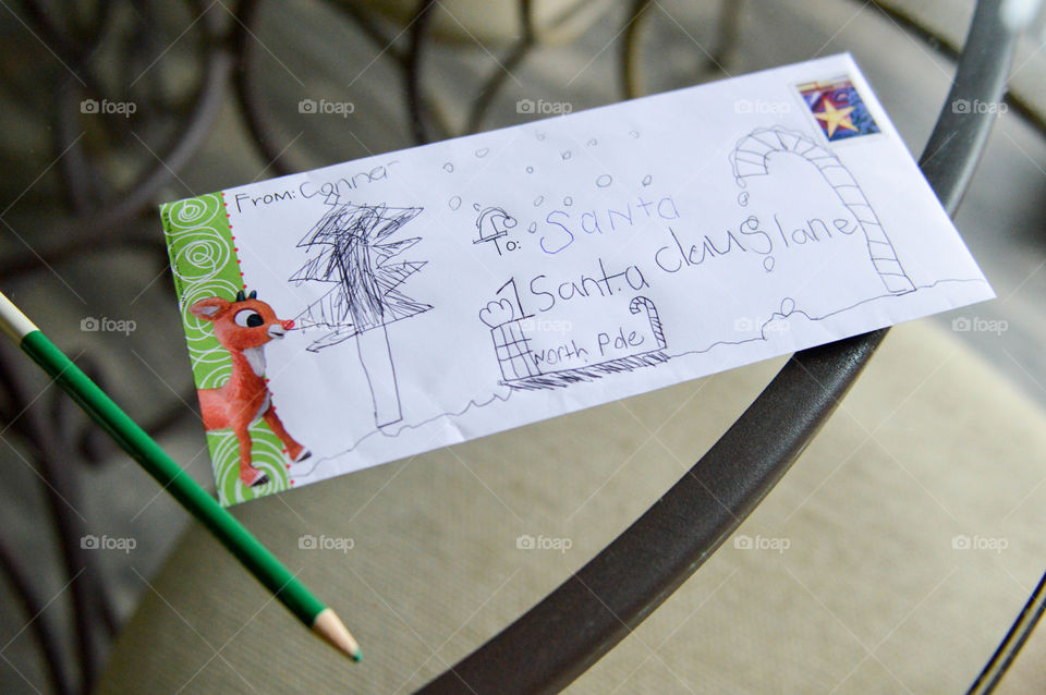 Christmas letter to Santa