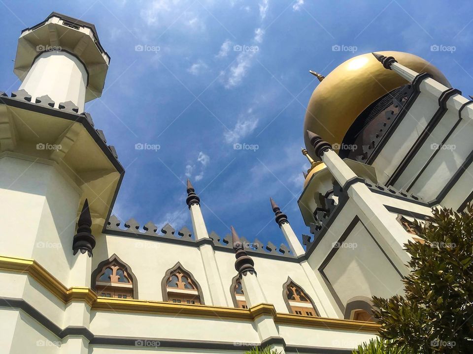A mosque in Singapore