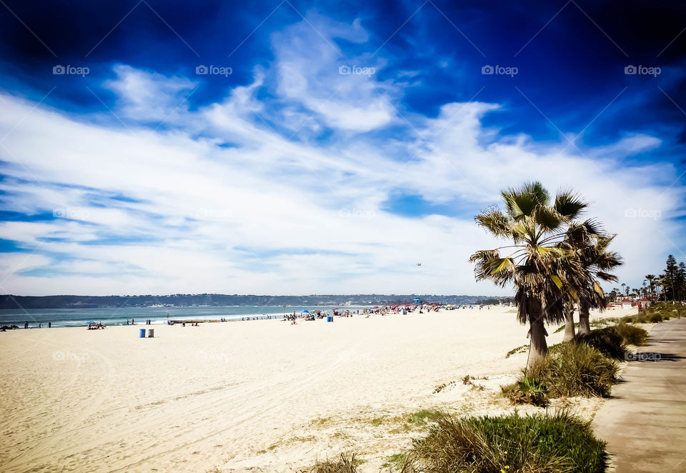 Coronado Beach in Coronado, California 