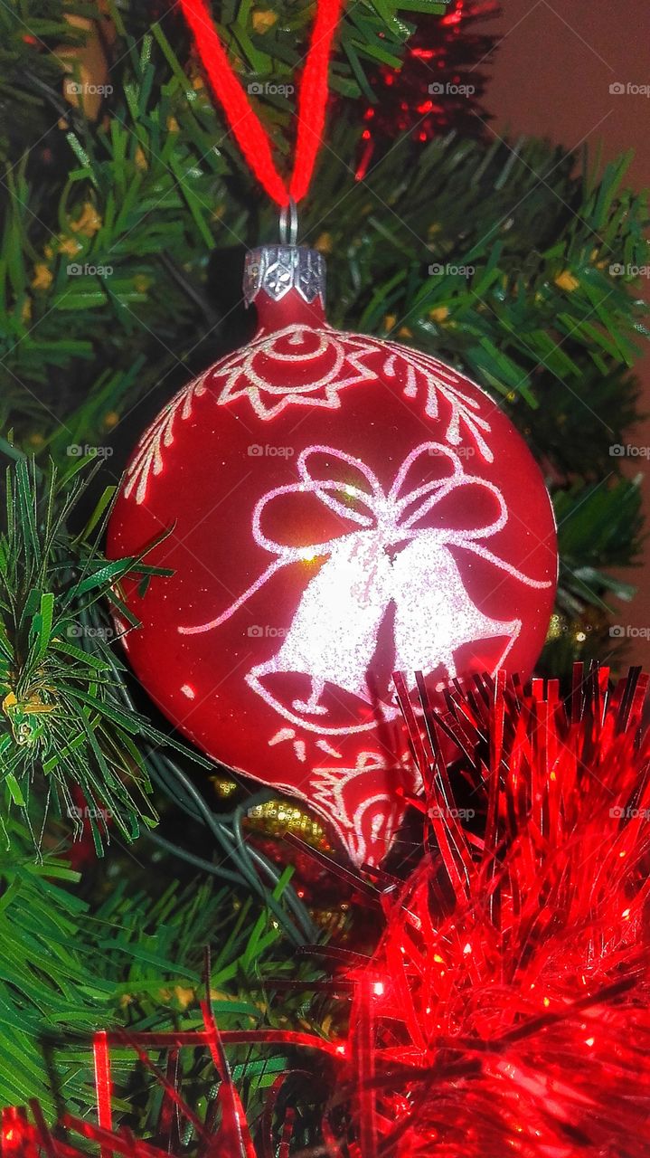 Handmade glass ornaments