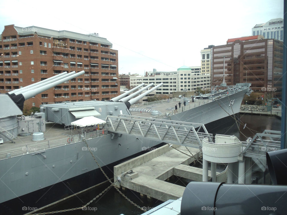 battleship side view