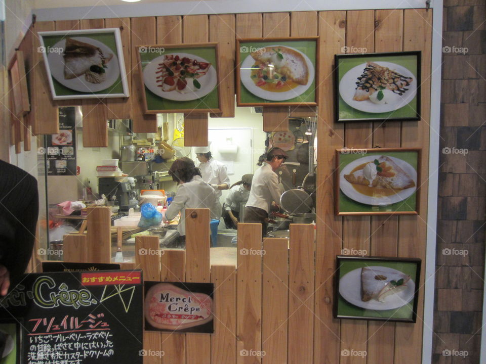 Chegs and Bakers Working, Jiyugaoka Sweets Forest, Tokyo, Japan