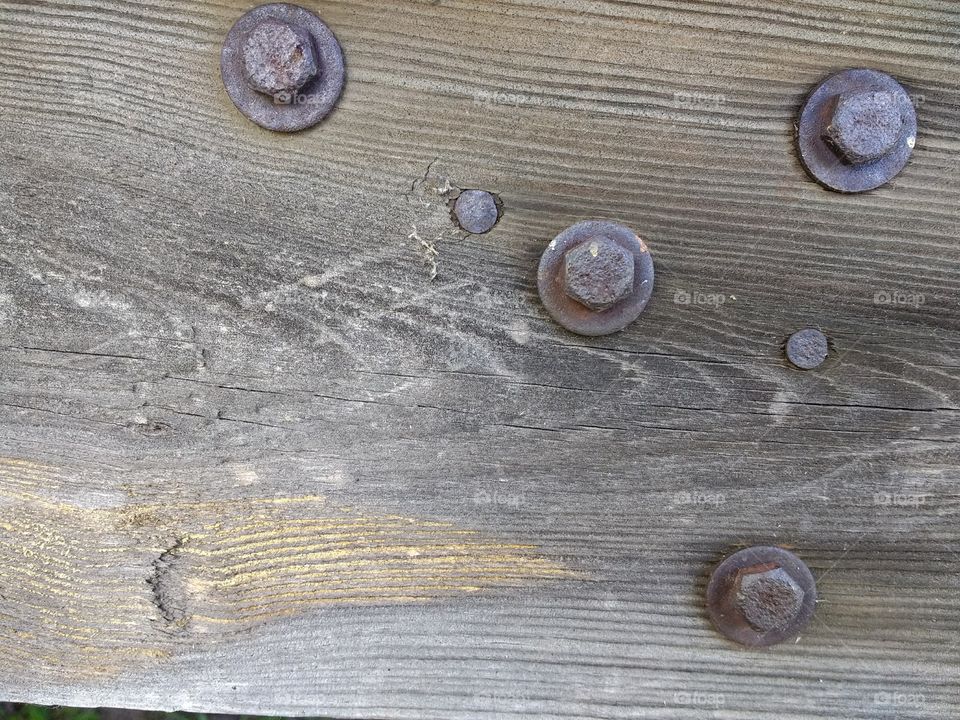 Weathered Wood & Bolts