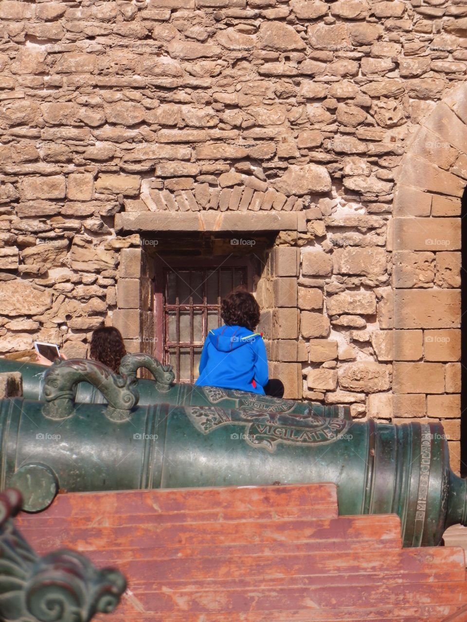 Fortress and canon in essouria 