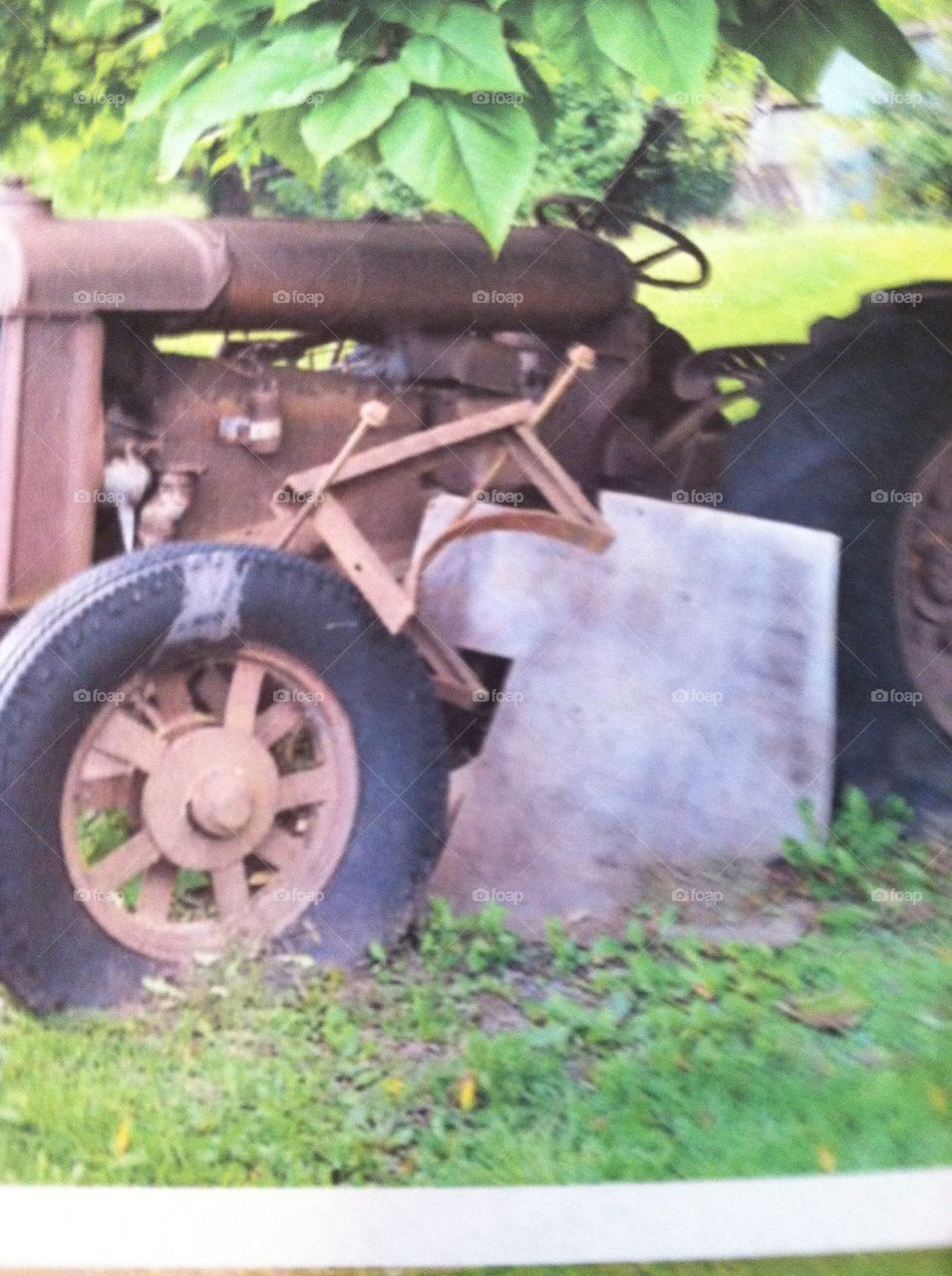 Tractor broken