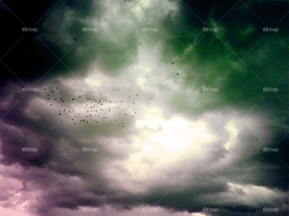 Cloudscape canvas museum of art.