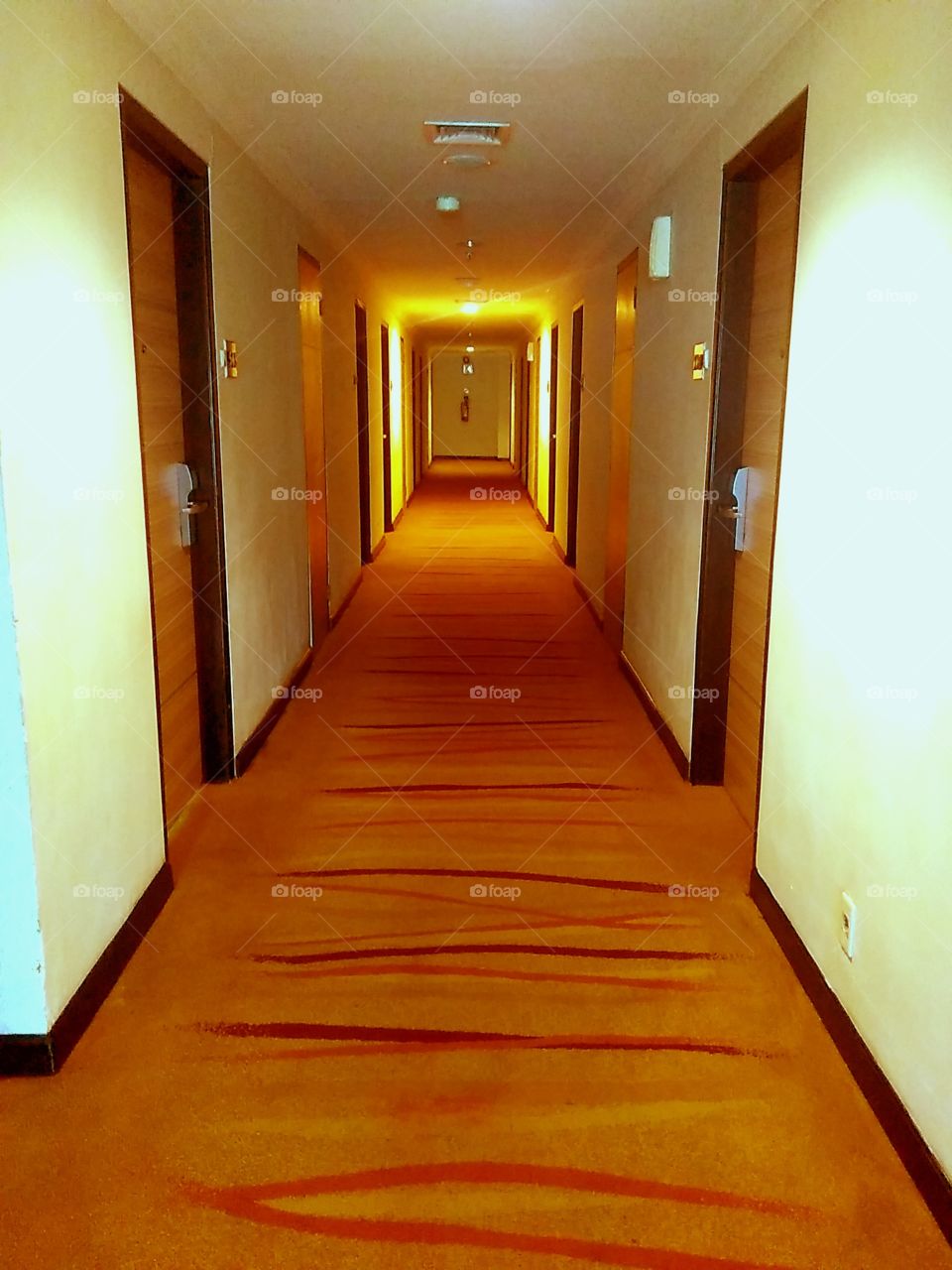 hotel corridors