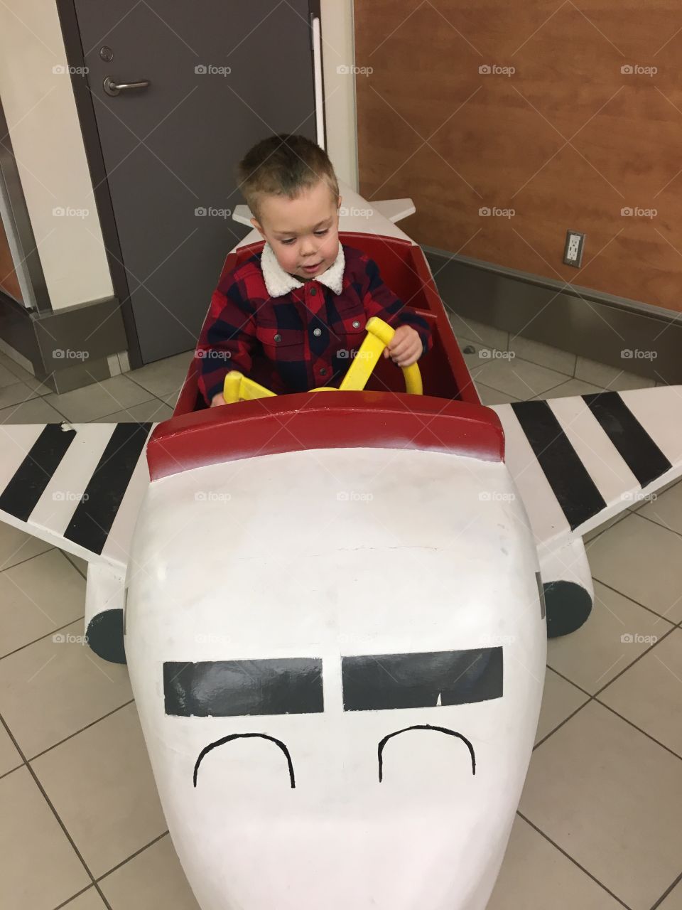 Flying the airplane 