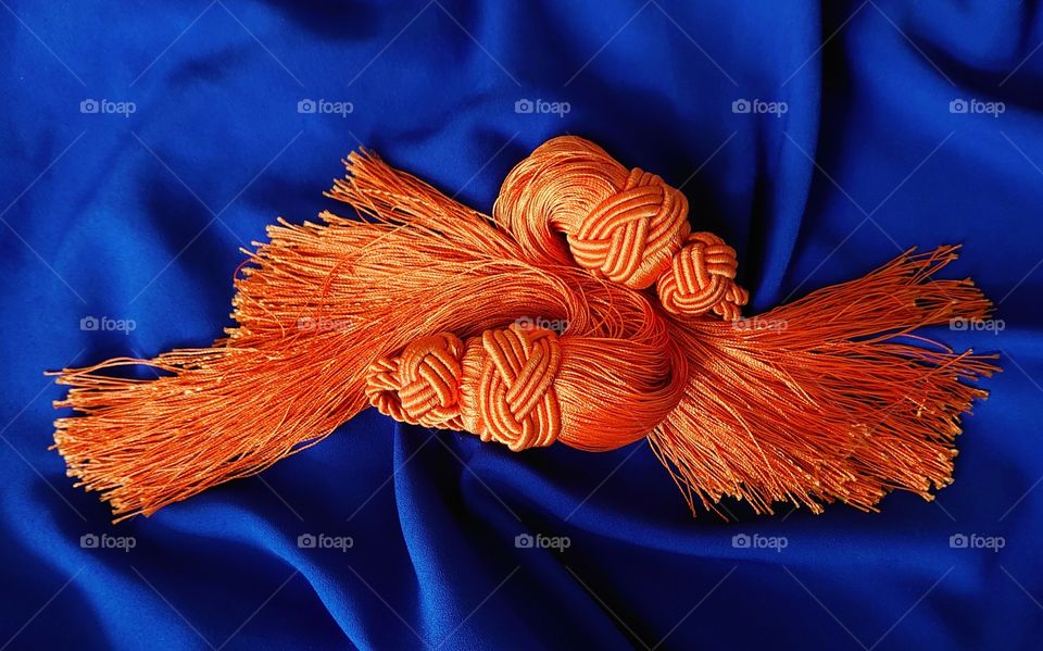 Silk Moroccan tassels