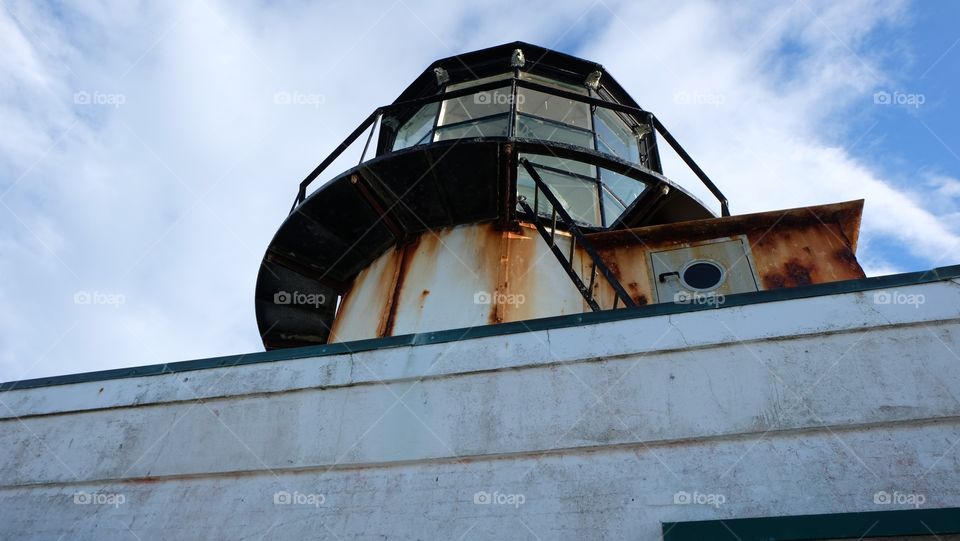 Rusting old light house