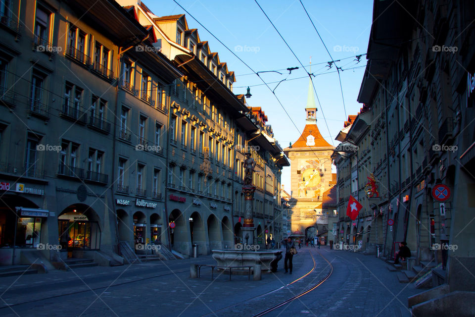 city travel bern switzerland town by cmosphotos