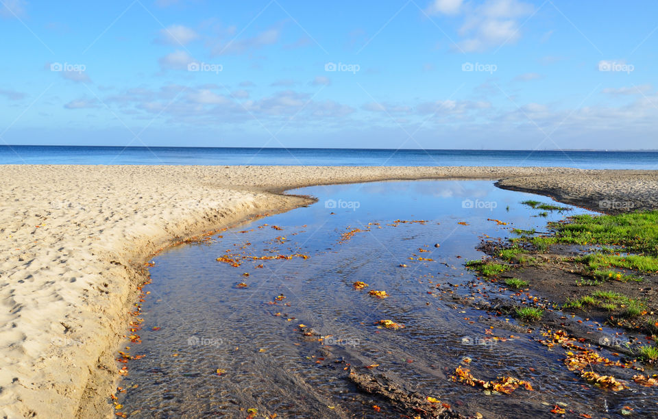 Calm sea view