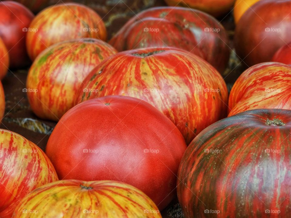 Organic Local Heirloom Tomatoes