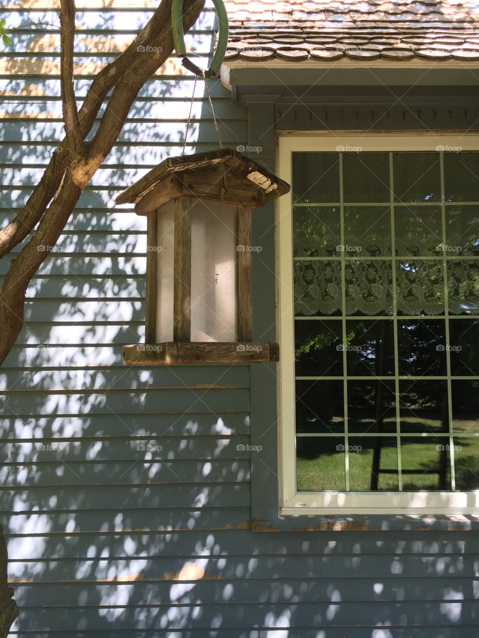 Old farmhouse window