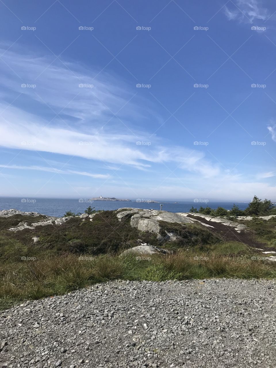 “Skansen” in Austevoll in Norway. Skansen is a lovely hiking spot in Austevoll. 