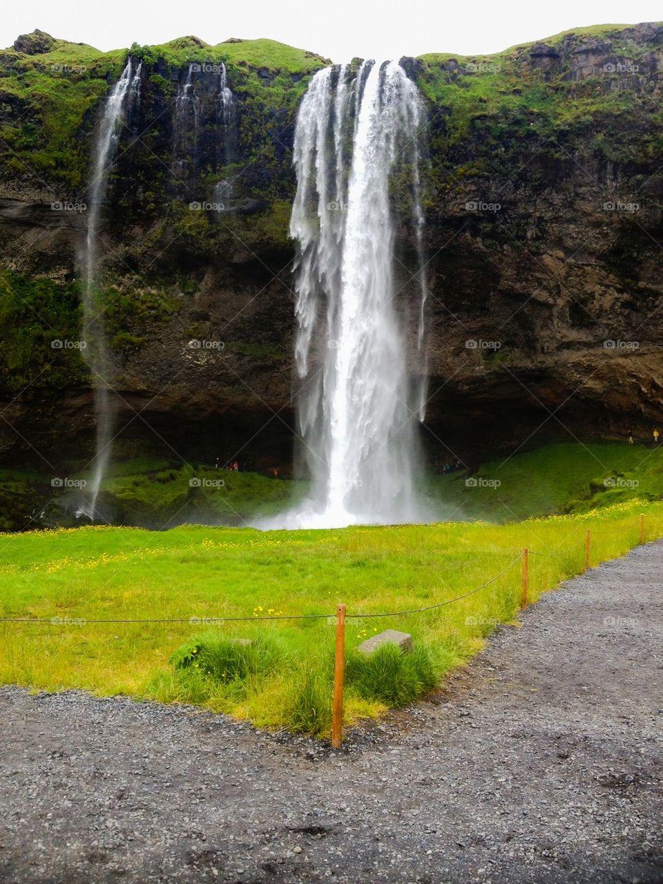 Waterfall in Iceland