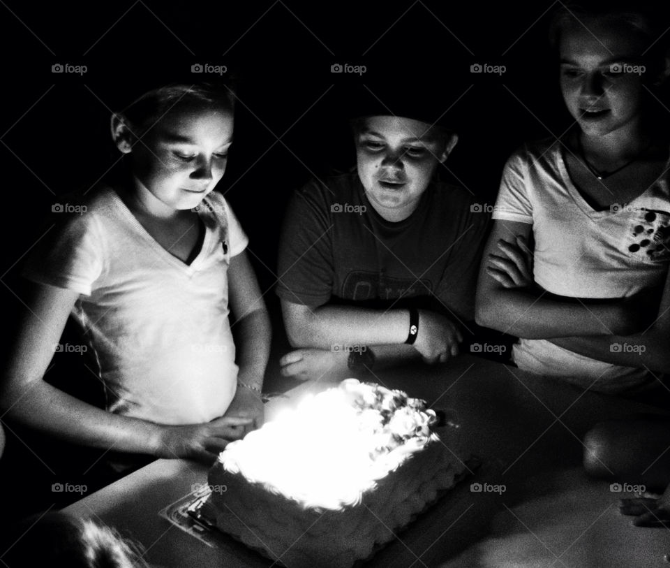 birthday cake age friends by dustinrogers