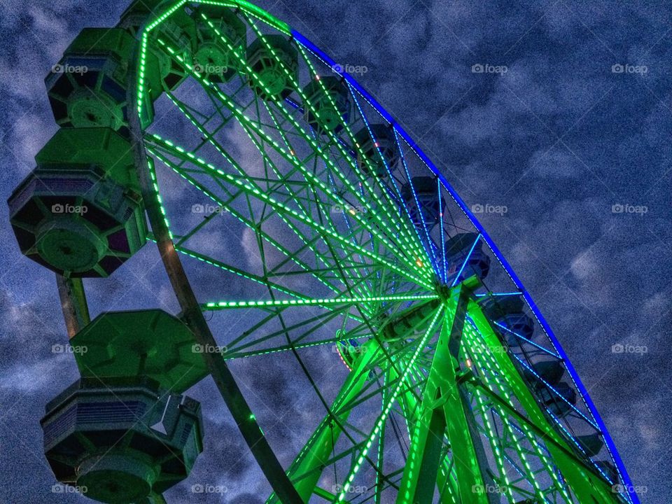 Sunrise at the fair  