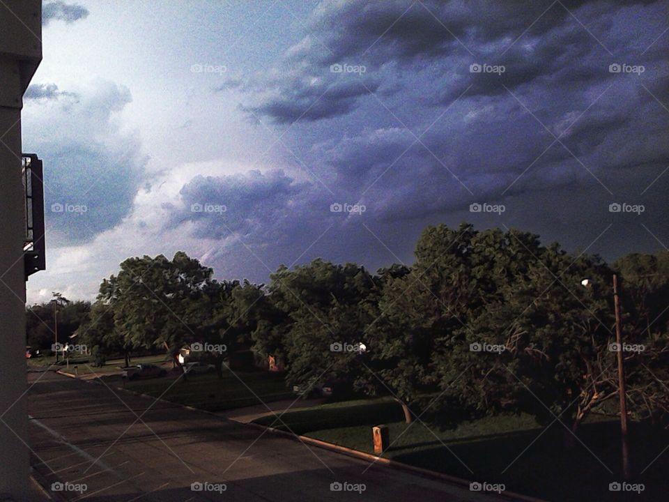 storms rolling. this storm dumped over 5 inches of rain on Wichita Falls