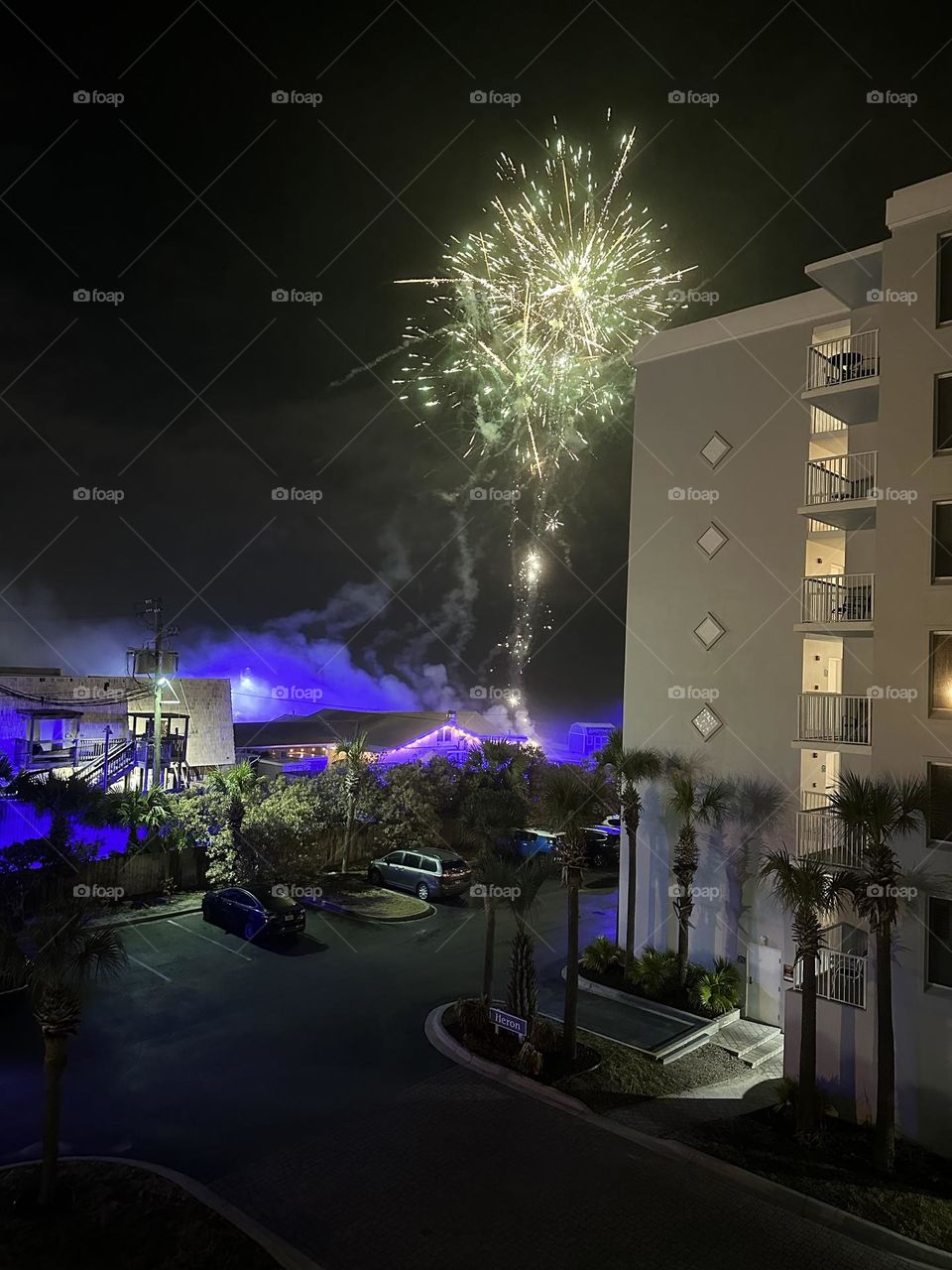 Fireworks on New Year’s Eve