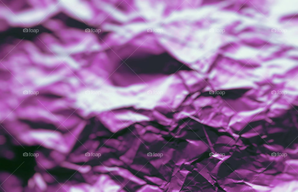 Star formed on crumpled paper texture