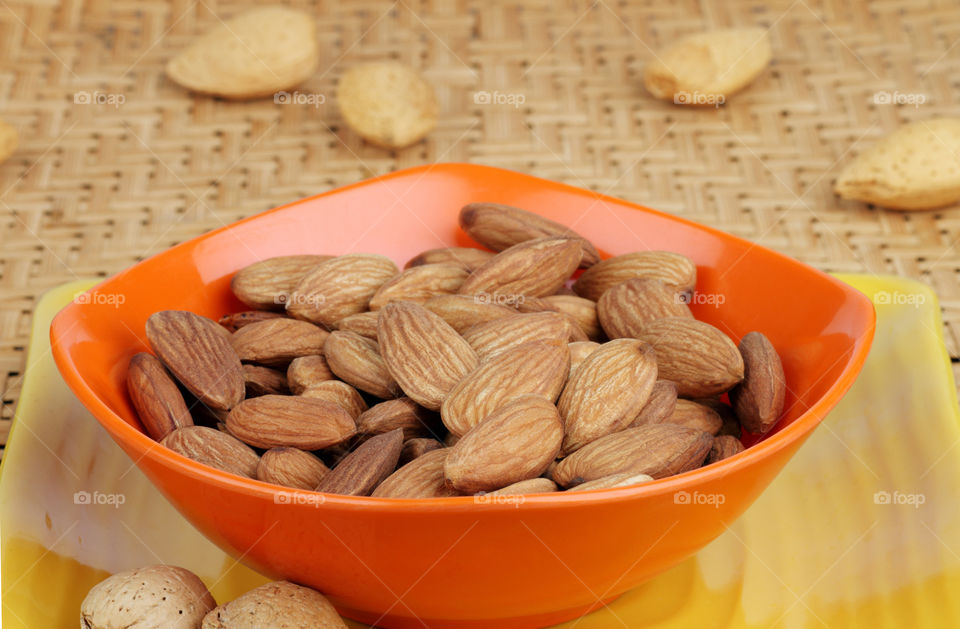 Healthy Almond dry fruit / nuts