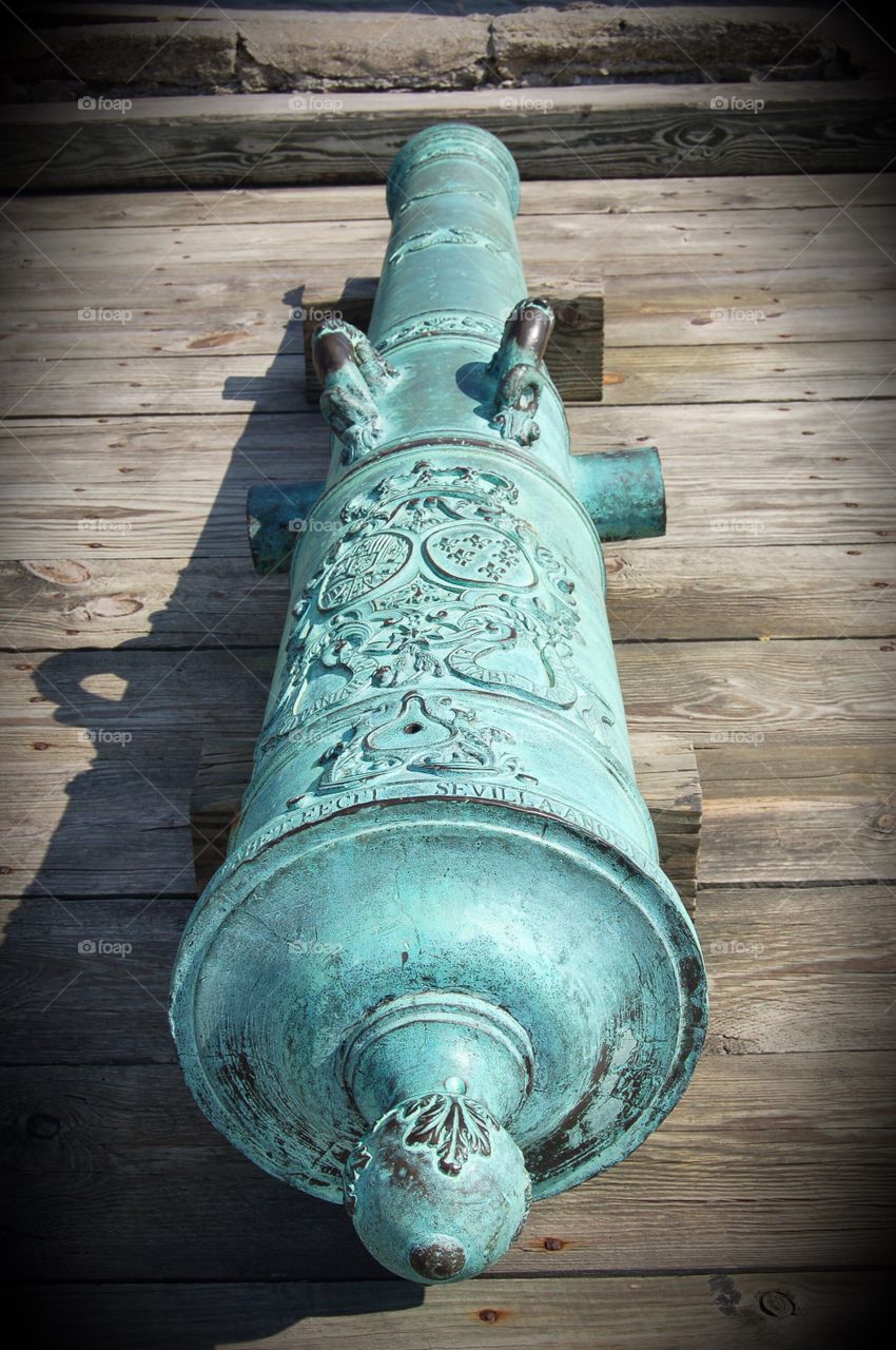 Old canon, St. Augustine, Florida