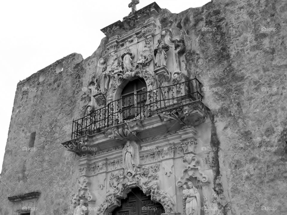 Architecture. Mission in San Antonio