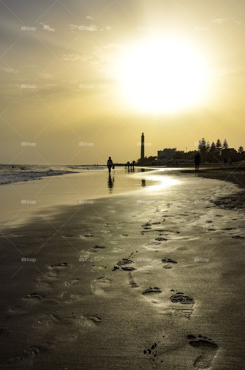 Walk Along the Beach