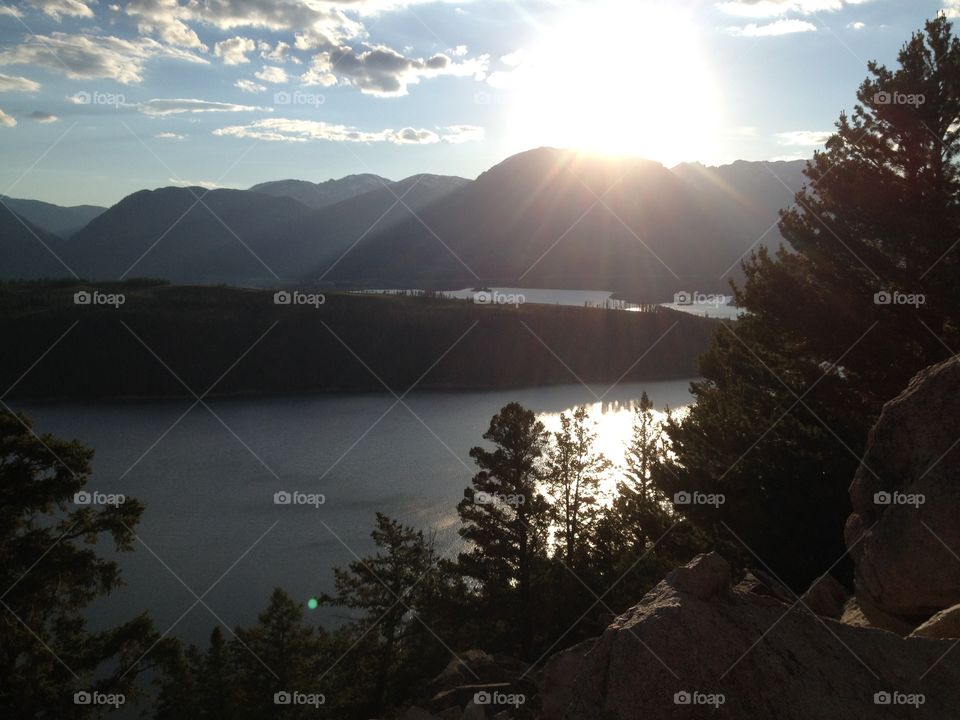 Mountain Lake in Colorado 