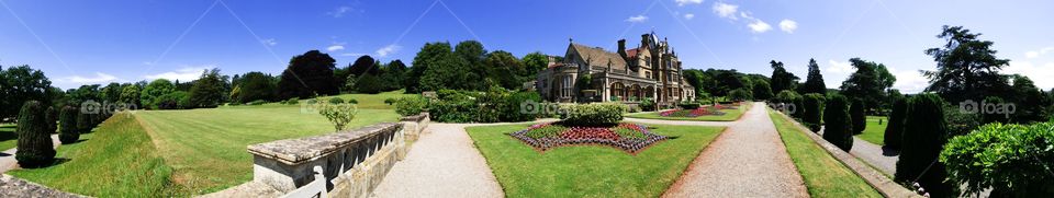 Gothic . Gothic stately home 