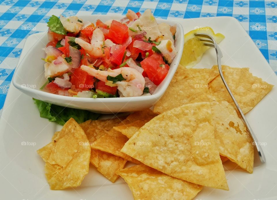 Shrimp And Fish Ceviche