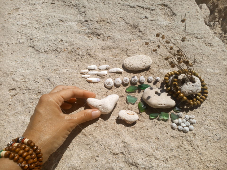 Sand, People, Beach, Stone, Traditional