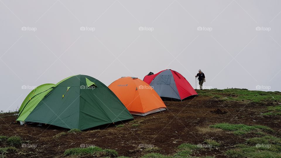 the tents of rainbow