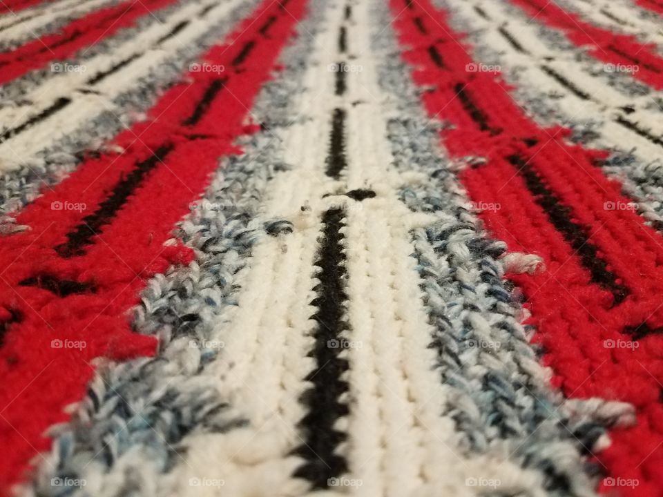 Yarn stripes