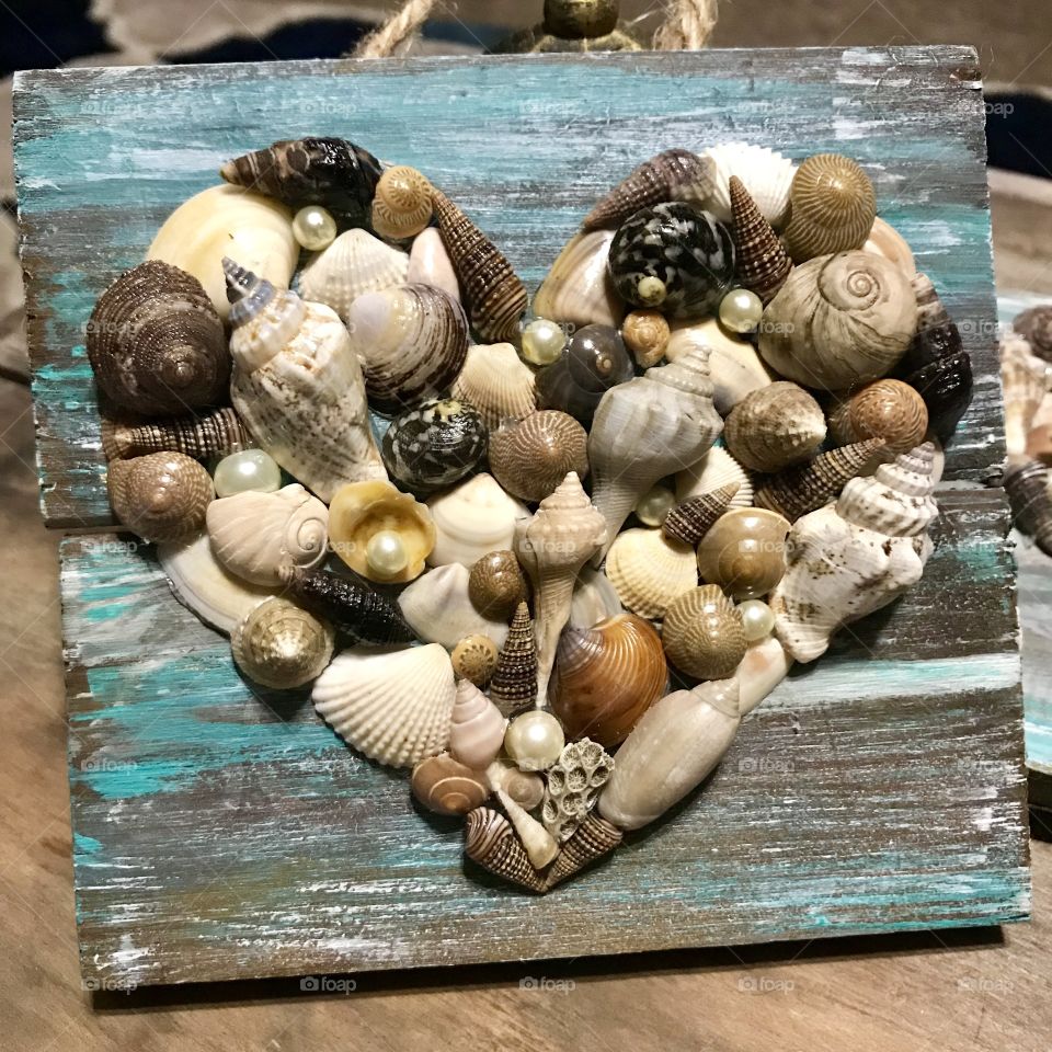 Heart of Seashells 