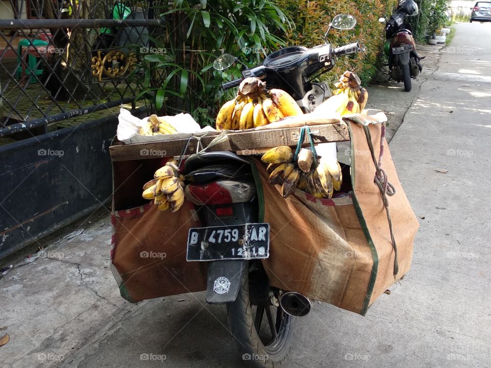 Fresh Banana Seller