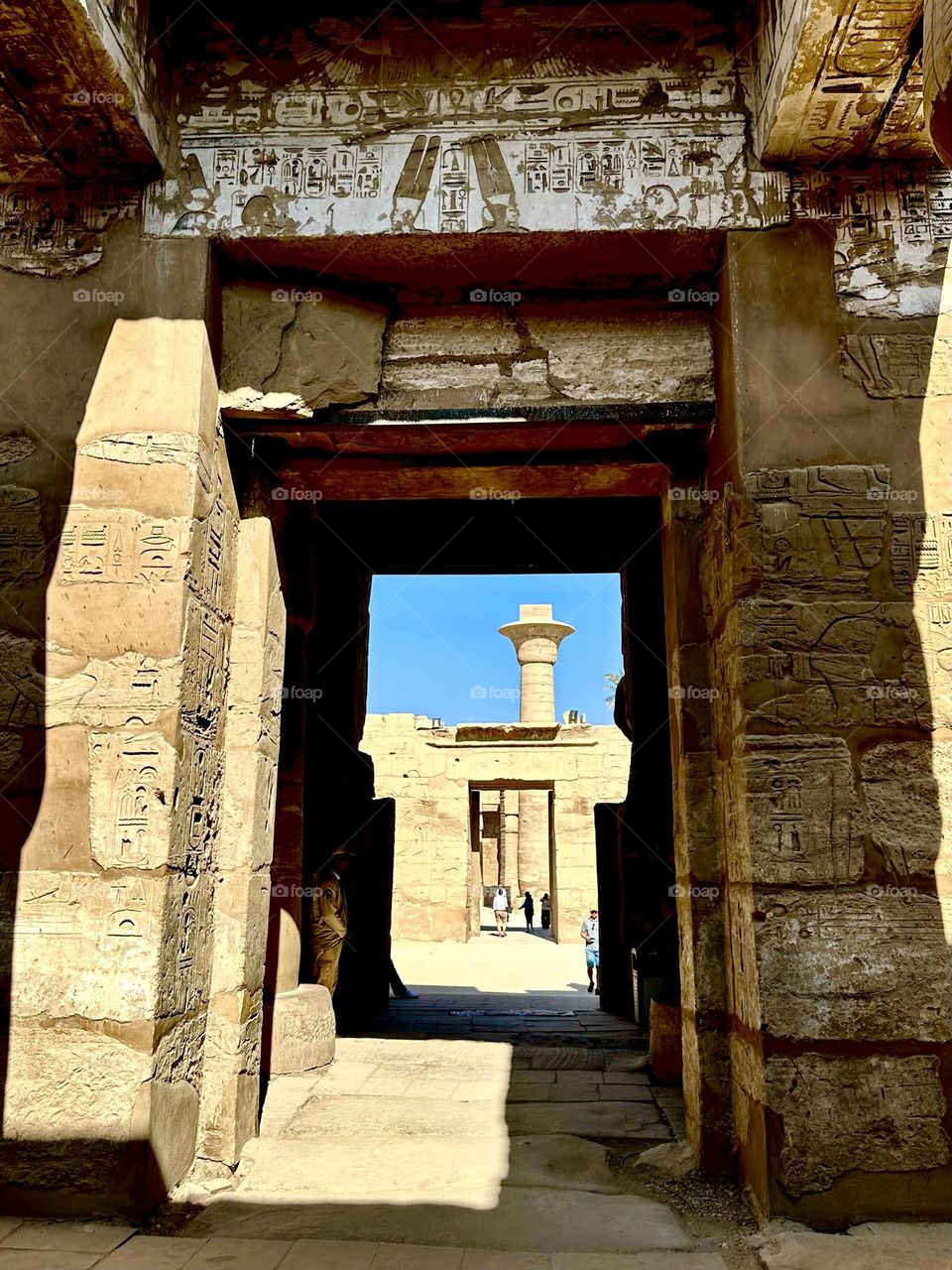 Gate to Sky , Karnak Tomb Luxor 