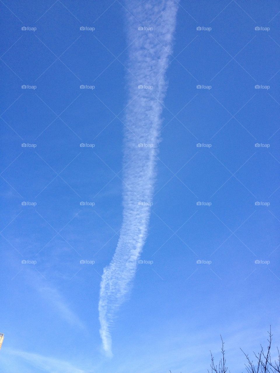 Line of cloud