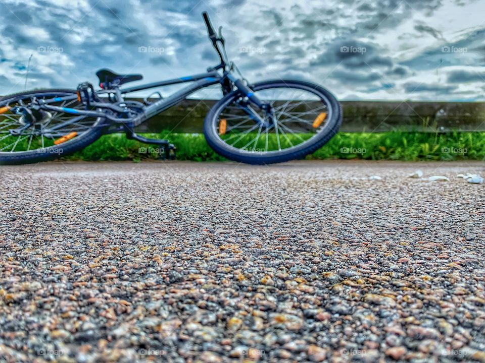 bicycle in nature