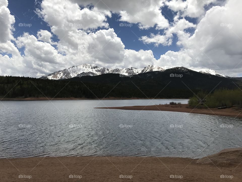 Water, Lake, No Person, Landscape, Mountain