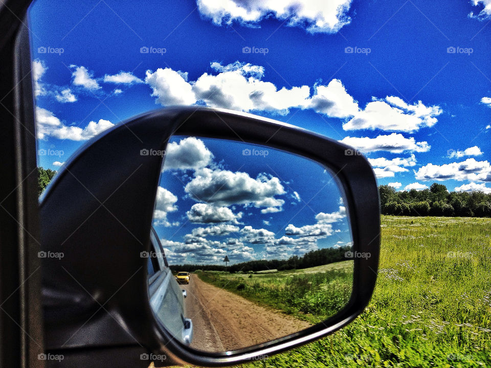 landscape sky field nature by penguincody